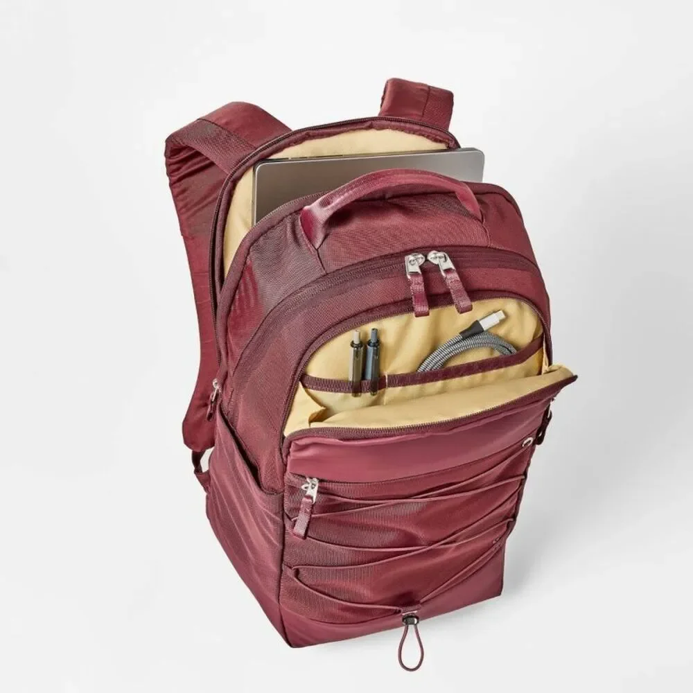 21L Sporty Backpack - All In Motion Maroon: Elementary School Water-Resistant